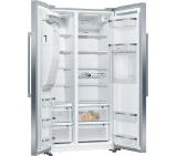 Bosch KAG93AIEP SER6 SbS fridge-freezer, NoFrost, E, 179/91/71cm, 531l(366+165), 42dB, 2 MultiBox, Auto dispenser and IceMaker, HomeBar, water connect., inv.comp., Inox EasyClean