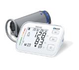 Beurer BM 57 BT with Bluetooth upper arm blood pressure monitor, XL display, circumferences from 23 to 43 cm, Wireless transfer, 2 x 60 memory spaces,Risk indicator,Arrhythmia detection,Medical device,beurer HealthManager