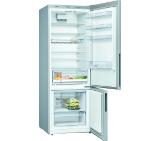 Bosch KGV58VLEAS SER4 FS Fridge-freezer LowFrost E, 191/70/77cm, 500l(376+124), 40dB, VitaFresh, inox-look