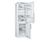 Bosch KGE36AWCA SER6 FS Fridge-freezer LowFrost, C, 186/60/65cm, 302l(214+88), 38dB, VitaFresh 22l, bottle rack, fan, white