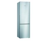 Bosch KGV39VLEAS SER4 FS Fridge-freezer LowFrost, E, 201/60/65cm, 343l(249+94), 39dB, VitaFresh, fan, inox-look