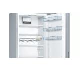 Bosch KGV39VLEAS SER4 FS Fridge-freezer LowFrost, E, 201/60/65cm, 343l(249+94), 39dB, VitaFresh, fan, inox-look