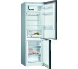 Bosch KGV36VBEAS SER4 FS Fridge-freezer LowFrost, E, 186/60/65cm, 308l(214+94), 39dB, VitaFresh, fan, black