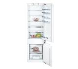 Bosch KIS87AFE0 SER6 BI fridge-freezer LowFrost, E, 177,2cm, 270l(209+61), 36dB, VitaFresh Plus, EasyAccess shelf, Vario Shelf, 2 cooling systems, display, flush-folding