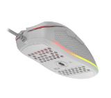 Genesis Light Weight Gaming Mouse Krypton 550 8000 DPI RGB Software White