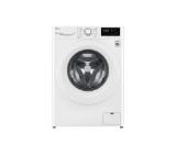 LG F4WN208N3E, Washing Machine, 8 kg, 1400 rpm, AI DD function, Add Item, Smart Diagnosis, Energy Efficiency D, Spin Efficiency B, LED Display, White