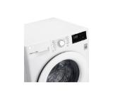 LG F4WN208N3E, Washing Machine, 8 kg, 1400 rpm, AI DD function, Add Item, Smart Diagnosis, Energy Efficiency D, Spin Efficiency B, LED Display, White
