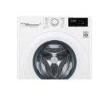 LG F4WN208N3E, Washing Machine, 8 kg, 1400 rpm, AI DD function, Add Item, Smart Diagnosis, Energy Efficiency D, Spin Efficiency B, LED Display, White