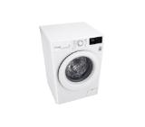 LG F4WN208N3E, Washing Machine, 8 kg, 1400 rpm, AI DD function, Add Item, Smart Diagnosis, Energy Efficiency D, Spin Efficiency B, LED Display, White