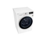 LG F4DN408S0, Washing Machine/Dryer, 8 kg washing, 5 kg drying capacity, 1400 rpm, Energy Efficiency D/E, Spin Efficiency B, AI DD, Steam technology, SmartThinQ, Inverter Direct Drive, LED display, White