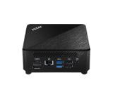 MSI CUBI 5 10M-033EU, Intel Core i3-10110U, 2.10 GHz, RAM 8GB (1x8), 2x DDR4 2666MHz SO-DIMMs, up to 64GB, SSD M.2 PCIE 256GB, 802.11 AC, BT 5, Windows 10 Home, 65W, 124 X 124 X 53.7 mm, 0.55 kg, Black