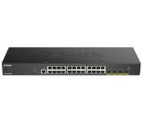 D-Link 24-port Gigabit Smart Managed Switch with 4x 10G SFP+ ports