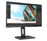 AOC 24P2Q, 23.8" WLED IPS, 1920x1080@75Hz, 4ms GtG, 250cd/m2, 1000:1, DC50M:1, Adaptive Sync, FlickerFree, Low Blue Light, 2Wx2, Tilt, Height Adjust, Pivot, Swivel, D-SUB, DVI, HDMI, DP, 4xUSB 3.2