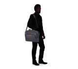 Samsonite At Work Laptop Bag 39.6cm/15.6" Grey/Orange