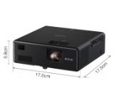 Epson EF-11, Portable Laser, Full HD (1920 x 1080), 16:9 , 1000 ANSI lumens, 2500000:1, 1xHDMI, Bluetooth, Miracast, 1x2 W, 30-150", 1.2 kg, Black