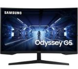 Samsung C27G55TQ, 27" Odyssey GAMING, Curved VA QLED, 144 Hz, 1 ms GTG, 2560x1440, 250 cd/m2, 2500:1 Contrast, AMD FreeSync, HDR, Eye Saver Mode, Flicker Free, Game Mode, Display Port 1.2, HDMI 2.0, 178°/178°, Black