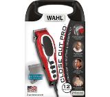 Wahl 79111-2016, CloseCut Red, Corded Clipper Zero-overlap blades provide close cutting, 6 guide combs included