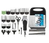 Wahl 79524-216, ChromePro, Corded Clipper Cutting length adjustment with taper lever, Includes 13 guide combs and accessories