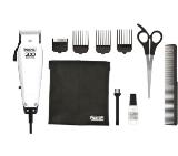 Wahl 09247-1116, HomePro 200, Corded Clipper Cutting length adjustment with taper lever, Includes 4 guide combs and accessories