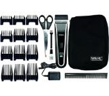 Wahl 1902.0465, Lilthium Pro LCD 1902, Lithium Ion Clipper 8 attachment combs, scissors, and LED charge indicator