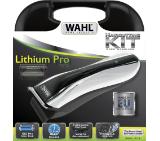 Wahl 1910.0467, Lithium Pro LED, Lithium Ion Cordless Clipper, 6 attachment combs, scissors, handle case and LED charge indicator, Rinseable blade