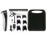 Wahl 1910.0467, Lithium Pro LED, Lithium Ion Cordless Clipper, 6 attachment combs, scissors, handle case and LED charge indicator, Rinseable blade