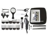 Wahl 79524-2716, ChromePro Deluxe, Corded Clipper Combo, Multicut clipper, battery trimmer, 12 guide combs and accessories