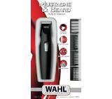 Wahl 05606-508, Mustache & Beard, Battery Trimmer Detail bladeset and dual foil shaver, 6 position beard guide and 3 individual beard guides