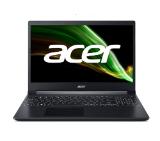 Acer Aspire 7, A715-42G-R8UF, AMD Ryzen 5 5500U (2.1GHz up to 4.0GHz, 8MB), 15.6" FHD IPS, 8GB DDR4 3200 (1 slot), 512GB NVMe SSD, GTX 1650 4GB GDDR6, Wi-Fi AX+BT5, FP, KB Backlight, Linux