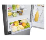 Samsung RB34T670ESA/EF, Refrigerator with SpaceMax Technology, Fridge Freezer, Total 344l, refrigerator 230l, freezer 114l, Energy Efficiency E, All-Around Cooling, No frost, 35dB, 185/59.5/65.8, Metal graphite