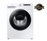 Samsung WW90T554DAW/S7,  Washing Machine, 9kg, 1400 rpm, Energy Efficiency A, Add Wash, Eco Bubble, Steam Hygiene, Drum Clean, AI Control, Spin Efficiency B, White