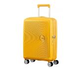 Samsonite Soundbox Spinner (4 wheels) 55cm Exp Golden Yellow