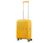 Samsonite Soundbox Spinner (4 wheels) 55cm Exp Golden Yellow