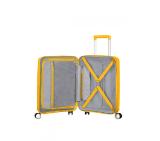 Samsonite Soundbox Spinner (4 wheels) 55cm Exp Golden Yellow