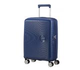 Samsonite Soundbox Spinner (4 wheels) 55cm Exp Midnight Navy