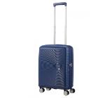 Samsonite Soundbox Spinner (4 wheels) 55cm Exp Midnight Navy