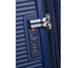 Samsonite Soundbox Spinner (4 wheels) 55cm Exp Midnight Navy