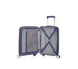 Samsonite Soundbox Spinner (4 wheels) 55cm Exp Midnight Navy