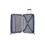 Samsonite Soundbox Spinner (4 wheels) 67cm Exp Midnight Navy