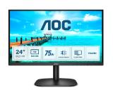 AOC 24B2XHM2, 23.8" VA WLED, 1920x1080@75Hz, 4ms GTG, 250cd/m2, 3000:1, DC20M:1, FlickerFree, Low Blue Light, Tilt, D-SUB, HDMI