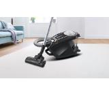 Bosch BGS7MS64, Vacuum Cleaner, Series 8, SensorBagless Technology, ProSilence,  HEPA hygienic filter, 64 dB(A), black