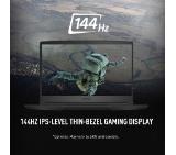 MSI GF65 Thin 10SER, RTX 2060 6GB GDDR6, i5-10300H, 15.6" FHD 1920x1080, AG, 144Hz, IPS level, 8GB (1x8) DDR4 3200, 512GB PCIe SSD, 1xM.2 free, WebCam HD 720p, Intel Wi-Fi 6, BT 5.1, backlight Red KB, NO OS, 3 cell battery 51Whr, 2 Year Warranty, 1.86 kg