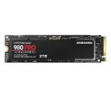 Samsung SSD 980 PRO 2TB Int. PCIe Gen 4.0 x4 NVMe 1.3c, V-NAND 3bit MLC, Read up to 7000 MB/s, Write up to 5100 MB/s, Elpis Controller, Cache Memory 2GB DDR4