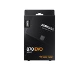 Samsung SSD 870 EVO 500GB Int. 2.5" SATA, V-NAND 3bit MLC, Read up to 560MB/s, Write up to 530MB/s, MKX Controller, Cache Memory 512MB DDR4