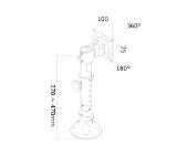 Neomounts by NewStar Flat Screen Desk Mount (grommet)