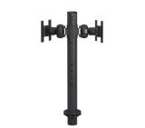 Neomounts by NewStar Flat Screen Desk Mount (grommet) for 2 Monitor Screens