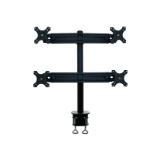 Neomounts by NewStar Flat Screen Desk Mount (clamp) for 4 Monitor Screens