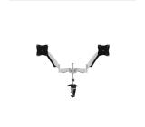 Neomounts by NewStar Flat Screen Desk Mount (clamp/grommet) for 2 Monitor Screens