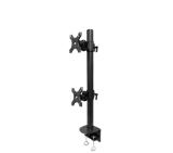 Neomounts by NewStar Flat Screen Desk Mount (clamp), high capacity, for 2 Monitor Screens