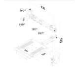 Neomounts by NewStar Flat Screen & Notebook Desk Mount (clamp)